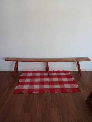 Banco rústico de madera restaurado ,venta en pers