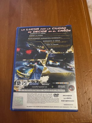 Need for Speed Carbono PS2 PAL