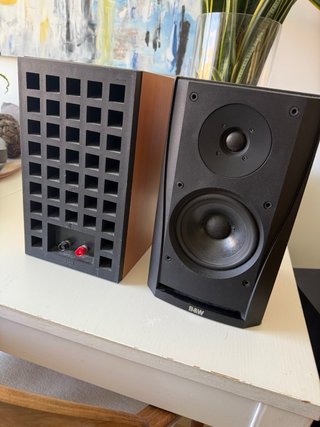Pareja Altavoces Estantería Bowers & Wilkins.