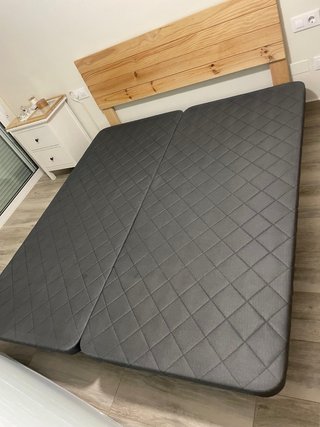 Somier Cama 180x200 (90+90) Gris