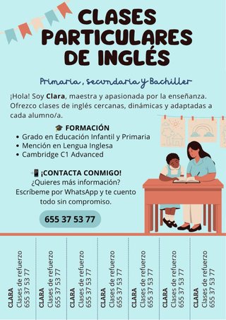 Clases particulares de inglés
