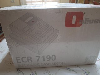 CAJA REGISTRADORA OLIVETTI ECR-7190 BLANCA NUEVA