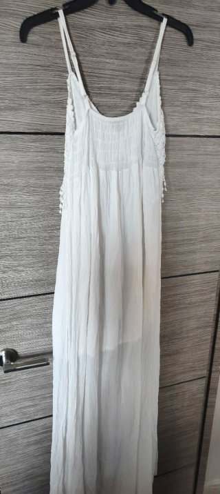 Vestido Ibicenco Blanco Talla Única
