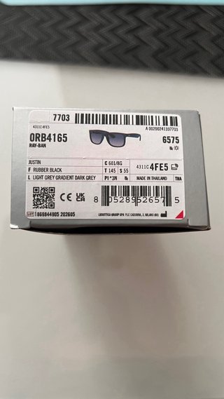 Ray-Ban Justin Occhiali da Sole Nuovi