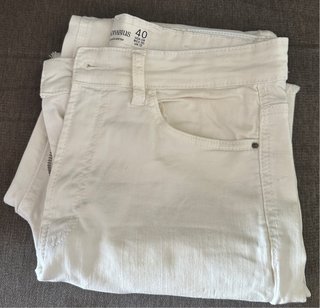 Pantalón vaquero Stradivarius tiro alto talla L