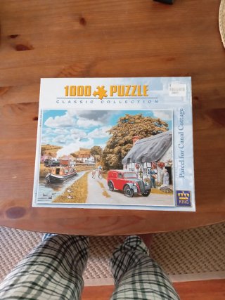 Puzzle 1000 piezas Parcel for Canal Cottage