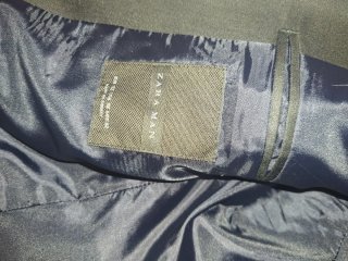 Traje Zara Man Negro,MIRAR BIEN LAS FOTOS LA TALLA