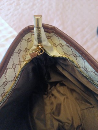 Bolso grande estampado