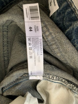 Jeans Terranova donna gamba ampia tg L puro cotone