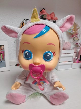 Muñeca Bebé Llorón Unicornio
