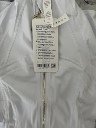 Chaqueta Lululemon Define Blanca