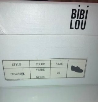 Zapatos Bibi Lou Terciopelo Talla 37