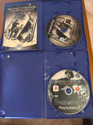 Lote 4 Juegos Medal of Honor PS2
