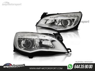 FAROS DELANTEROS LUZ DIURNA LED REAL DRL PARA OPEL ASTRA J