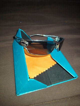 Gafas de sol Dior plateadas y turquesa