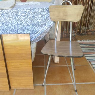 Mesa y Silla Años 70