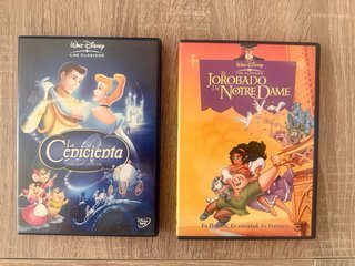 5 Películas Clásicos Disney DVD (Español)