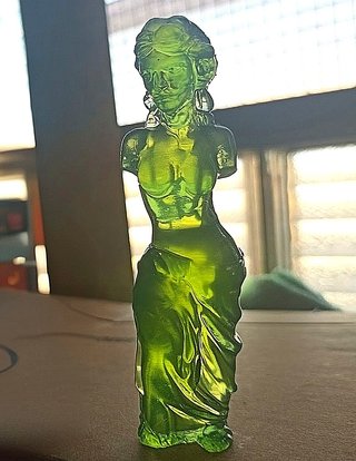 Figura Los Simpsons Venus de Milo Verde