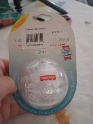 Tetinas Flujo Lento Fisher Price 0m+