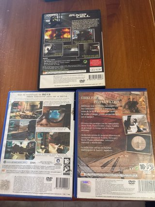 Lote Juegos Bélicos PS2