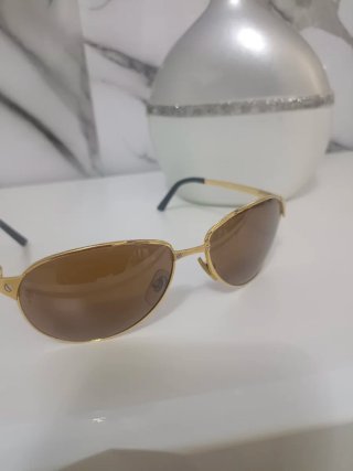 Gafas Cartier Doradas Marrones