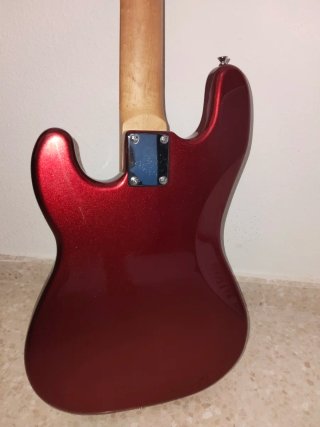 Bajo Eléctrico Rochester Rojo