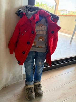 Completo bimbo firmato 18/24 mesi