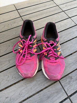 Zapatillas ASICS Running Mujer Rosa Naranja