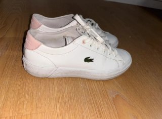 Zapatillas Lacoste Blancas y Rosas