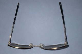 Gafas de sol aviador doradas y marrones