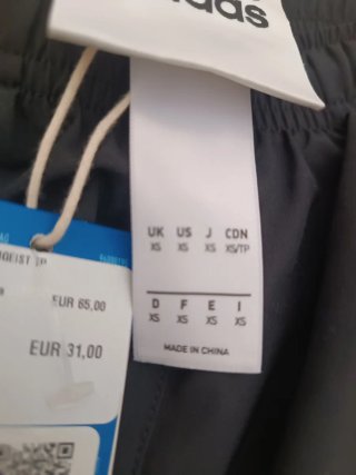 Pantalón Adidas Hombre Talla XS