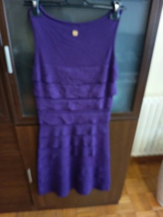 Vestido Morado Carolina Herrera