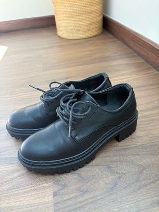 Pack 2 Botines Oxford Mustang y Anne&Field Negros
