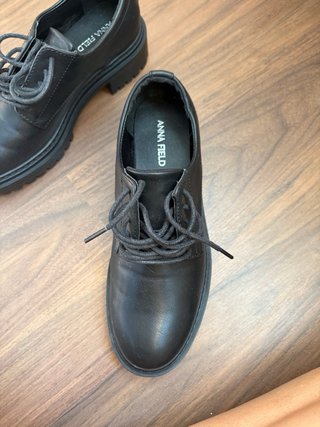 Pack 2 Botines Oxford Mustang y Anne&Field Negros