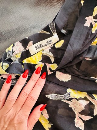 Falda cruzada Diane von Furstenberg talla M