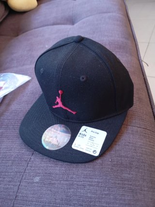 Gorra Jordan Pro Cap Niños Negra