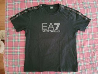 Camiseta Emporio Armani EA7 Negra Talla XS