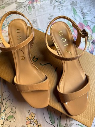 Sandalias Unisa Talla 36 Beige