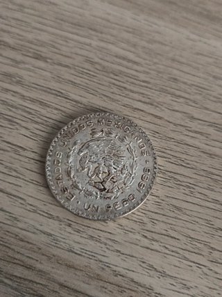 Moneda Peso Mexicano 1966