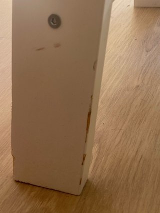 Escritorio Ikea Cristal y Madera