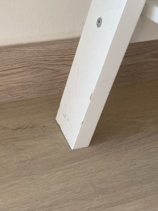 Escritorio Ikea Cristal y Madera