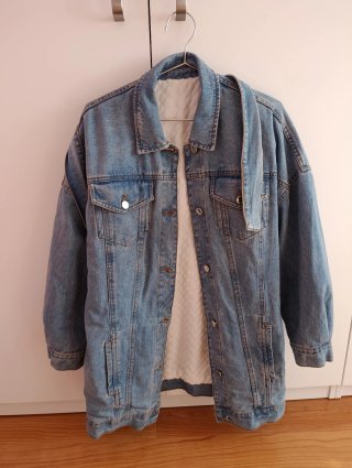 Chaqueta vaquera oversize