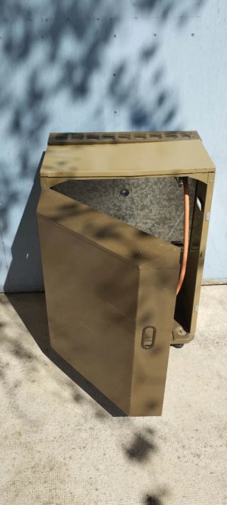 Estufa de gas catalitica