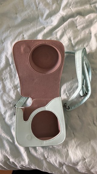 Funda Cámara Instax MB Menta/Verde Agua