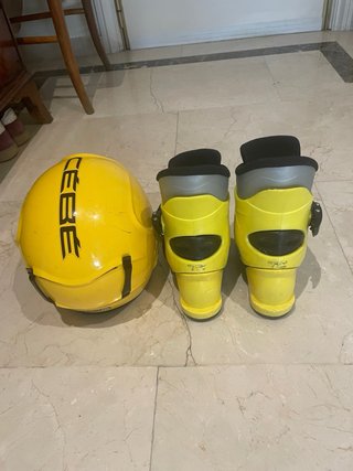 Pacchetto Sci Rossignol 19.5 + Casco Cébé Bambino
