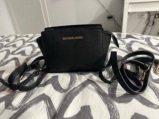 Borsa a mano Michael Kors nera