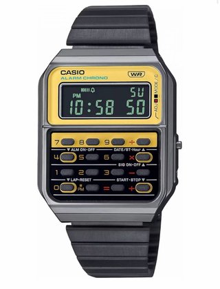 Reloj Casio Alarm Chrono Amarillo/Gris