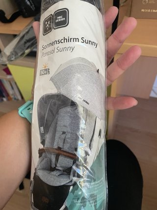 Sombrilla de sol para cochecito