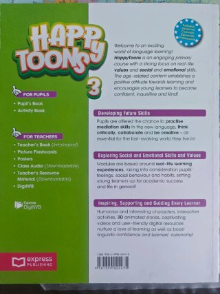 HAPPYTOONS PUPIL'S BOOK LEVEL 3 with Activity book