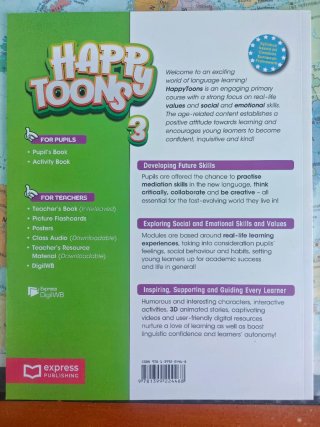 HAPPYTOONS PUPIL'S BOOK LEVEL 3 with Activity book
